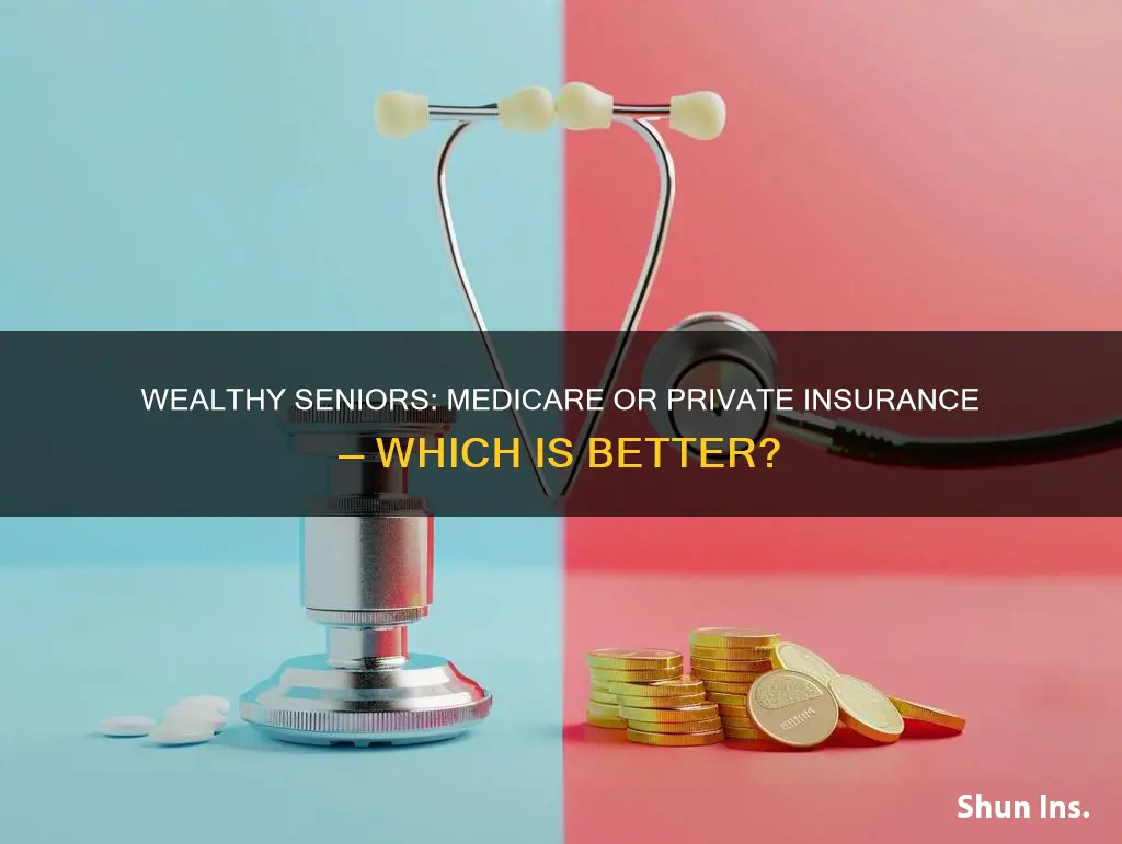 is medicare worth it for wealthy versus private insurance
