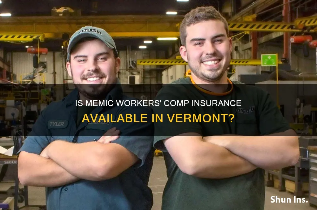 is memic workmans comp insurance availavble in vermont