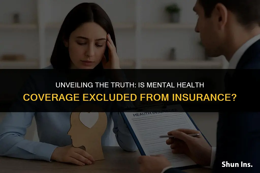 is mental health excluded from insurance
