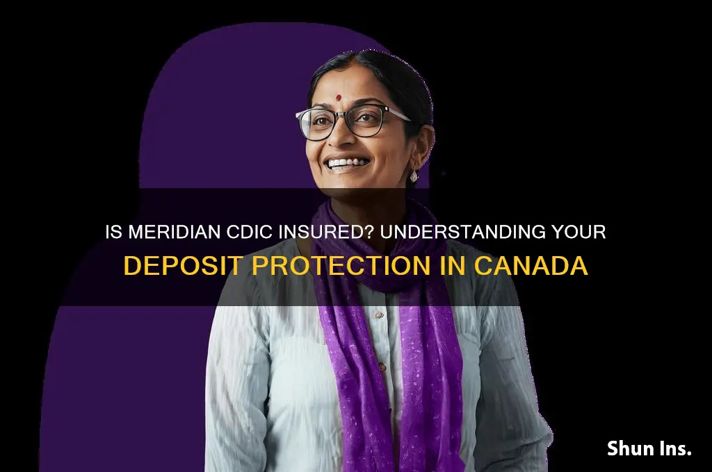 is meridian cdic insured