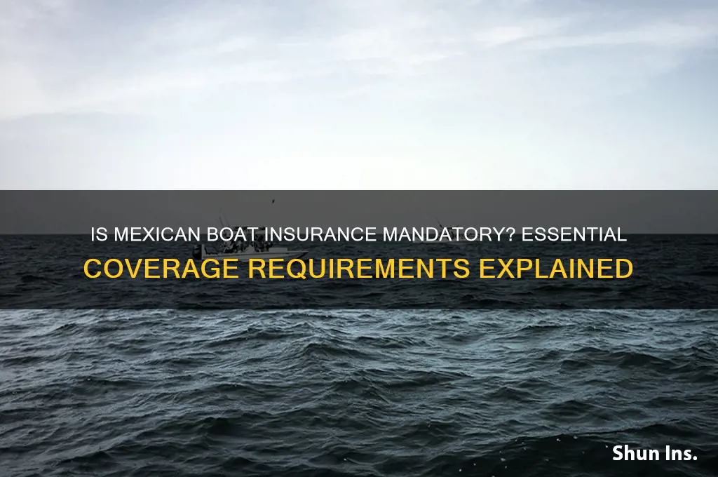 is mexican boat insurance mandatory