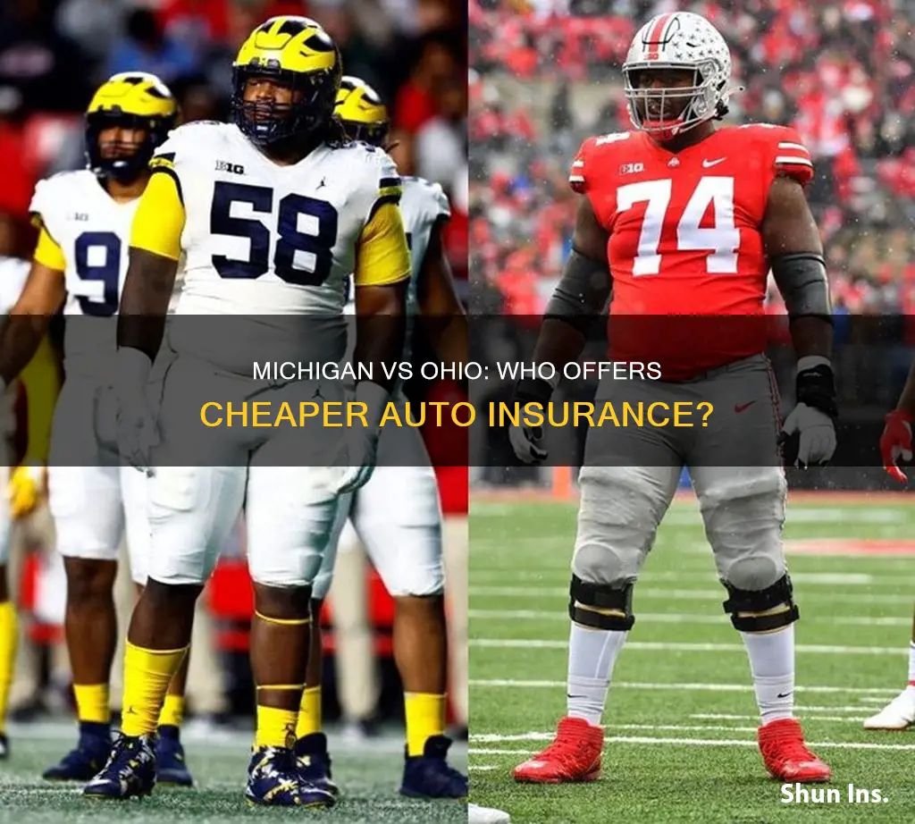 is michigan auto insurance cheaper then ohio insurance