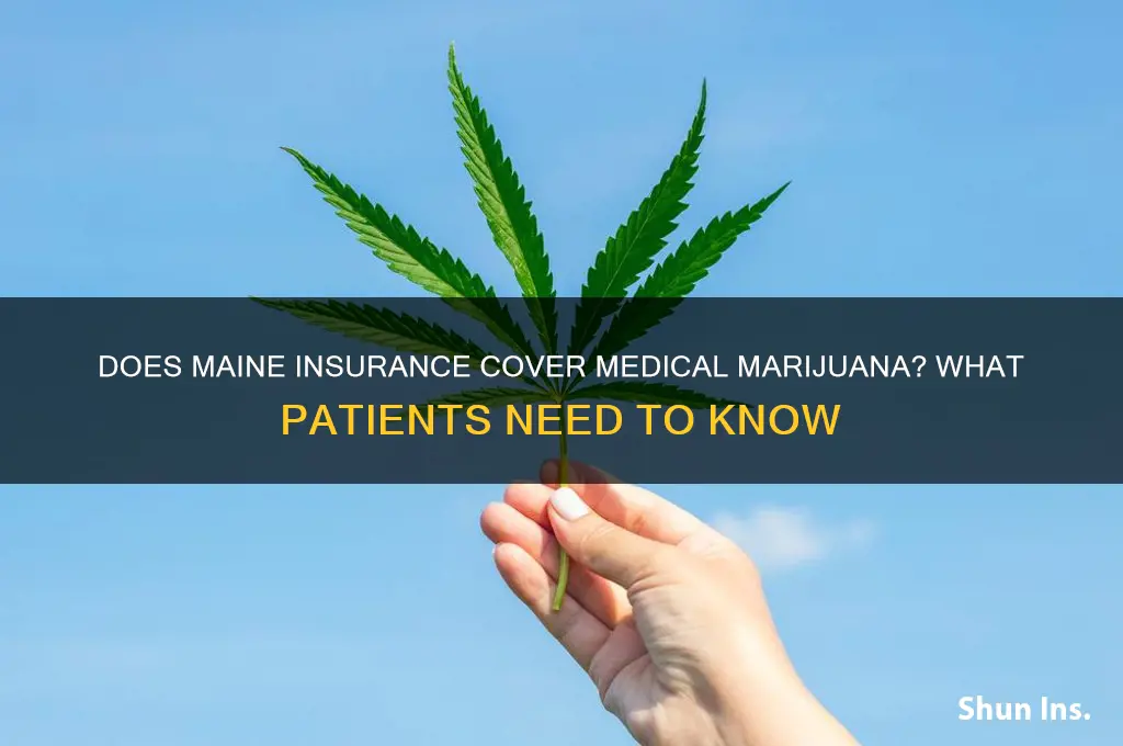 is mmj coversd by insurance in maine