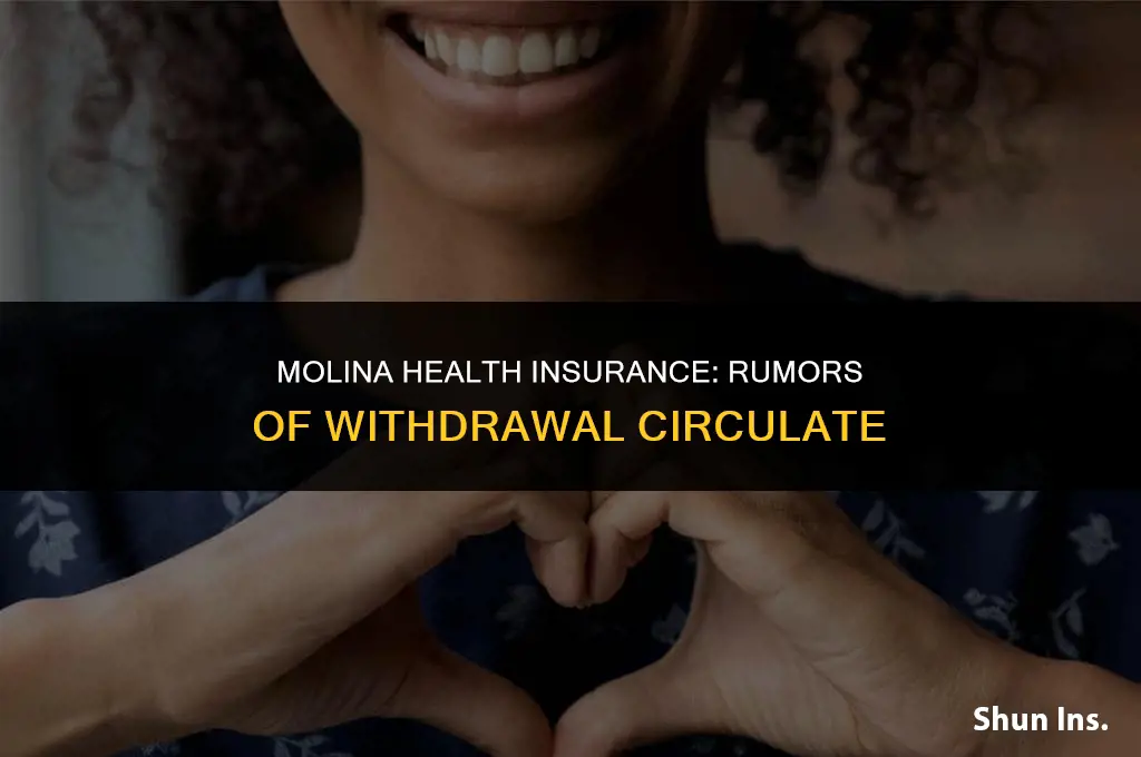 is molina health insurance quitting