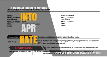 Mortgage Insurance: APR Rate Factor?