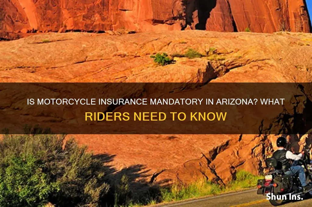 is motorcycle insurance mandatory in arizona