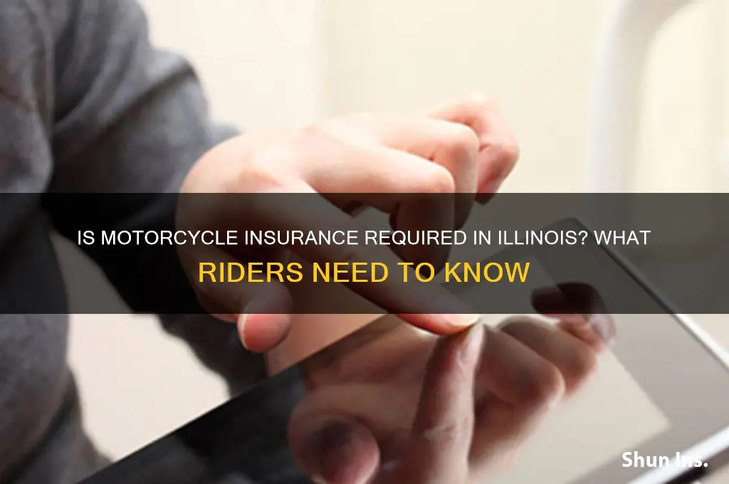 is motorcycle insurance requried in illonois
