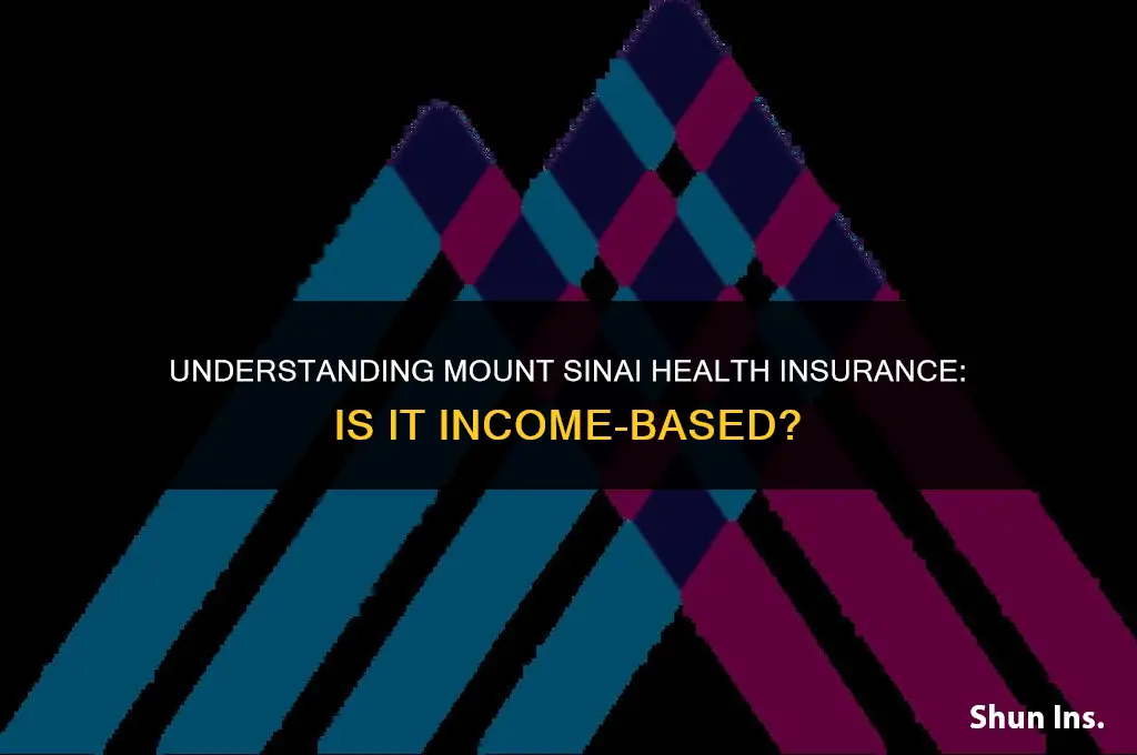 is mount sinai health insurance income based