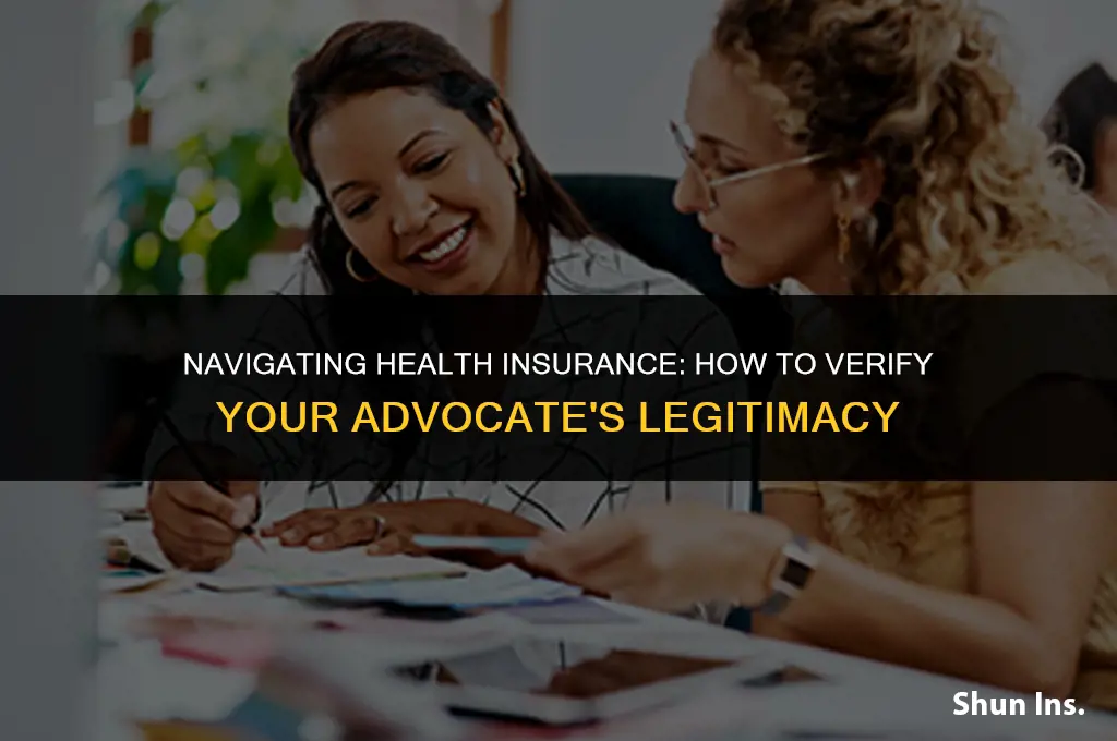 is my advocate legitimate for health insurance