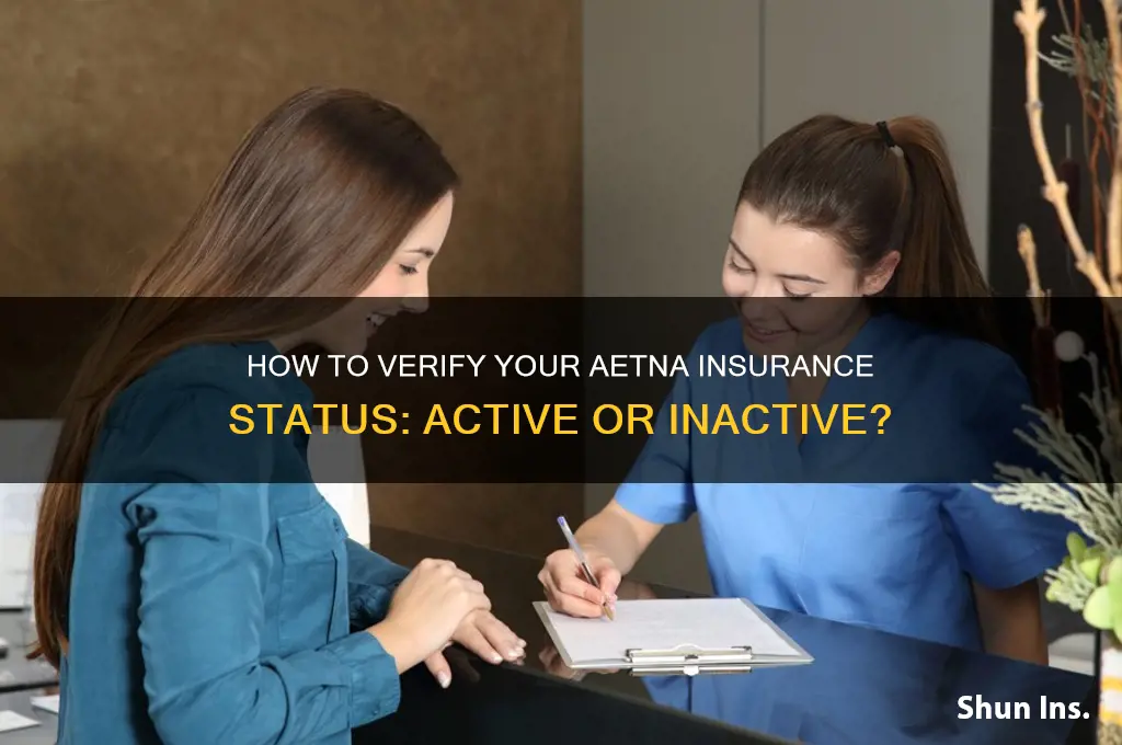 is my aetna insurance active