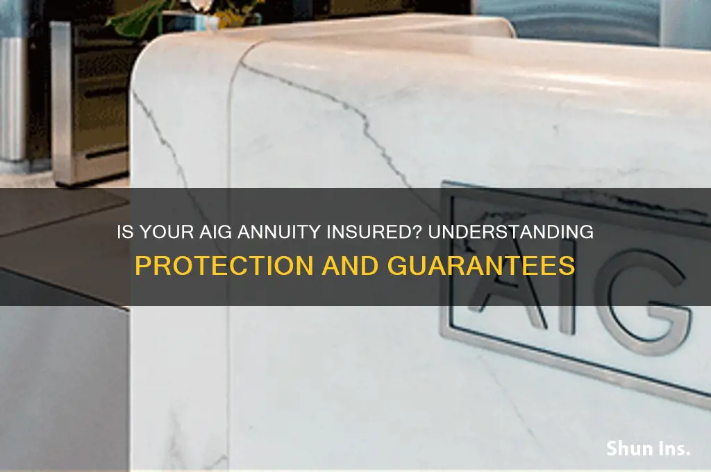 is my annuity at aig insured