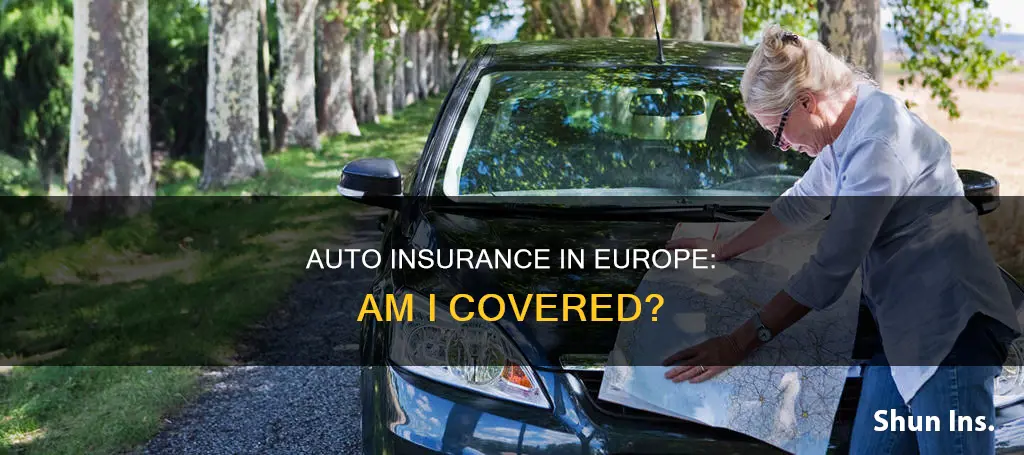 is my auto insurance good in europe