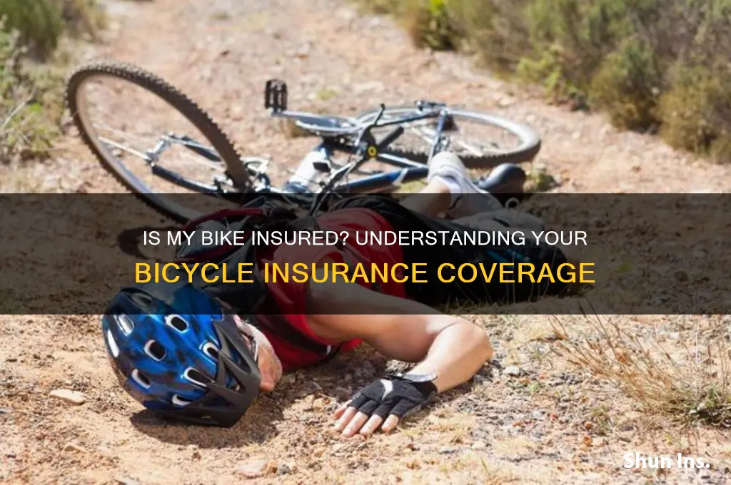 is my bike insured