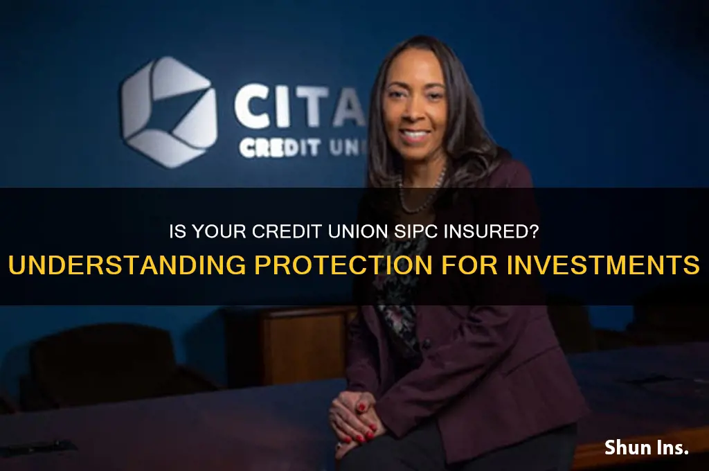 is my credit union sipc insured