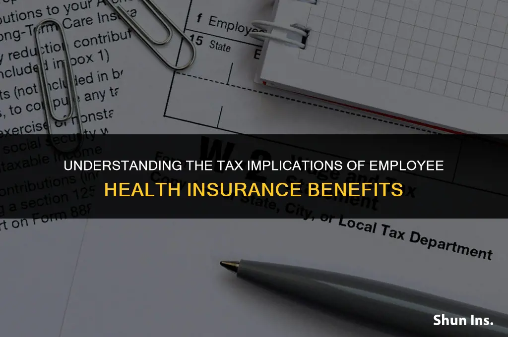 is my employee provided health insurance taxable