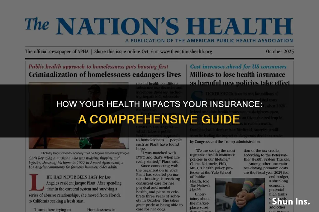 is my health affecting my insurance