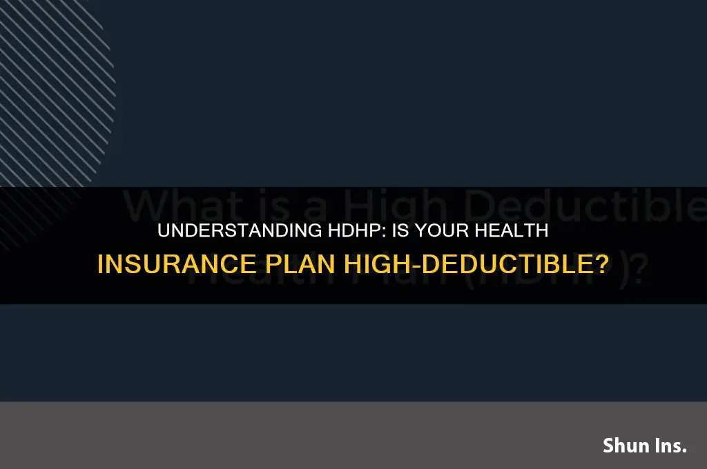 is my health insurance hdhp