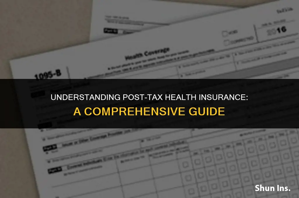 is my health insurance post tax
