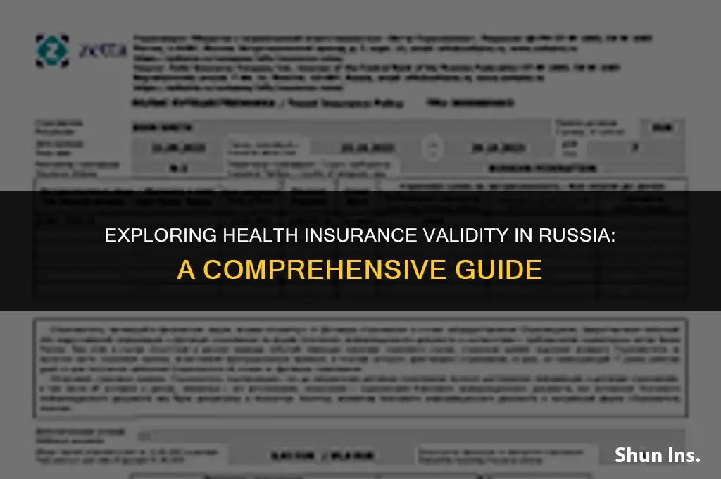 is my health insurance valid in russia