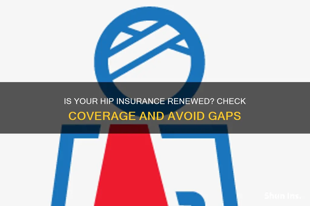 is my hip insurance renewed