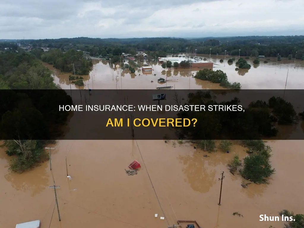 is my homeowners insurance enough when disaster strikes