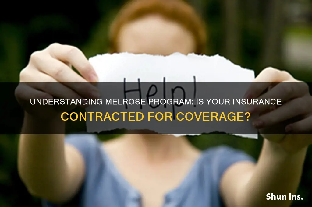 is my insurance contracted with melrose program