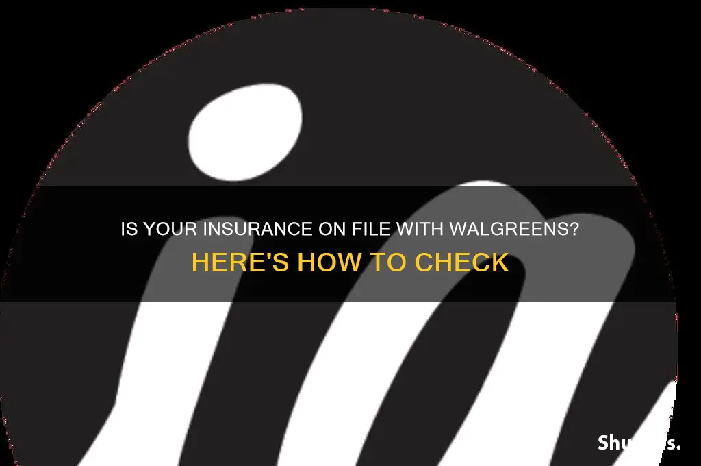 is my insurance on file with walgreens