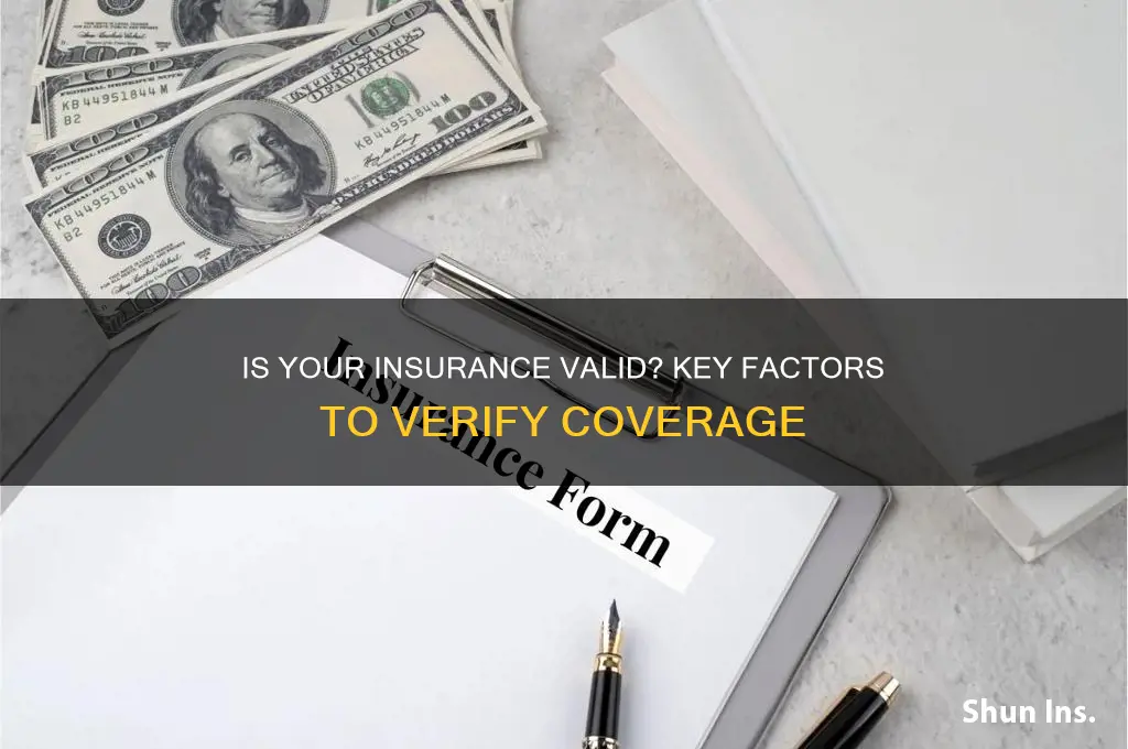 is my insurance valid