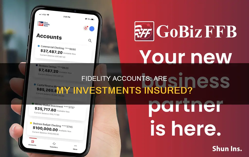 is my money in fidelity insured