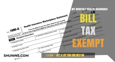 Understanding Tax Exemptions: A Guide to Your Monthly Health Insurance Bill