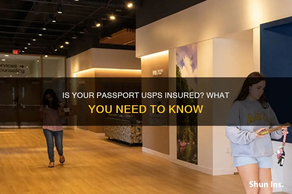 is my passport usps insured
