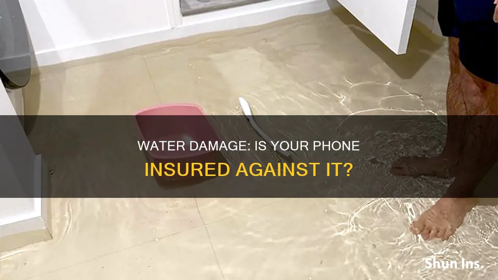 is my phone insured for water damage