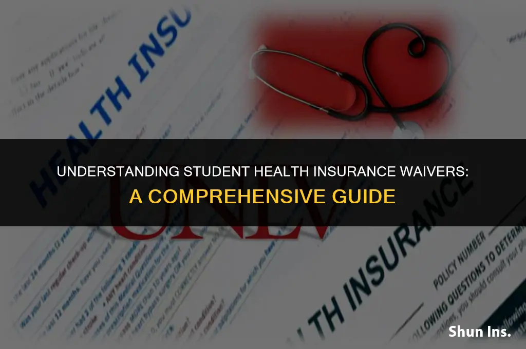 is my student health insurance automatically waived