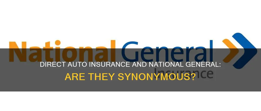 is national general the same as direct auto insurance