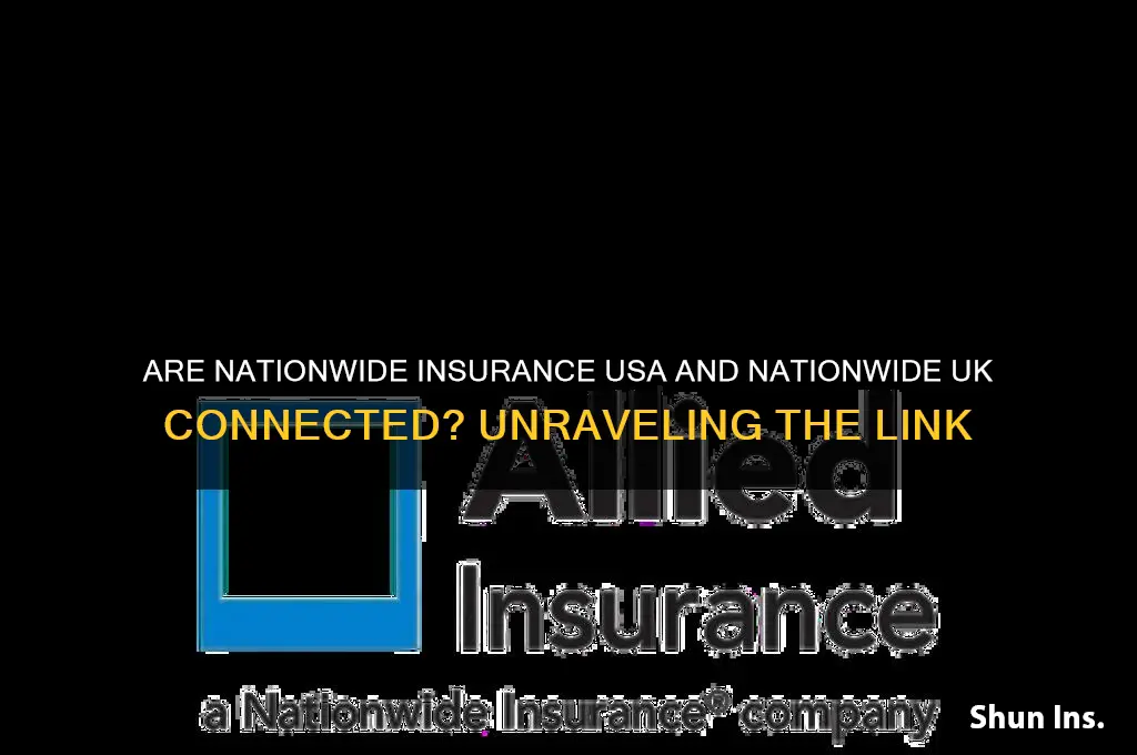 is nationwide insurance usa part of nationwide uk