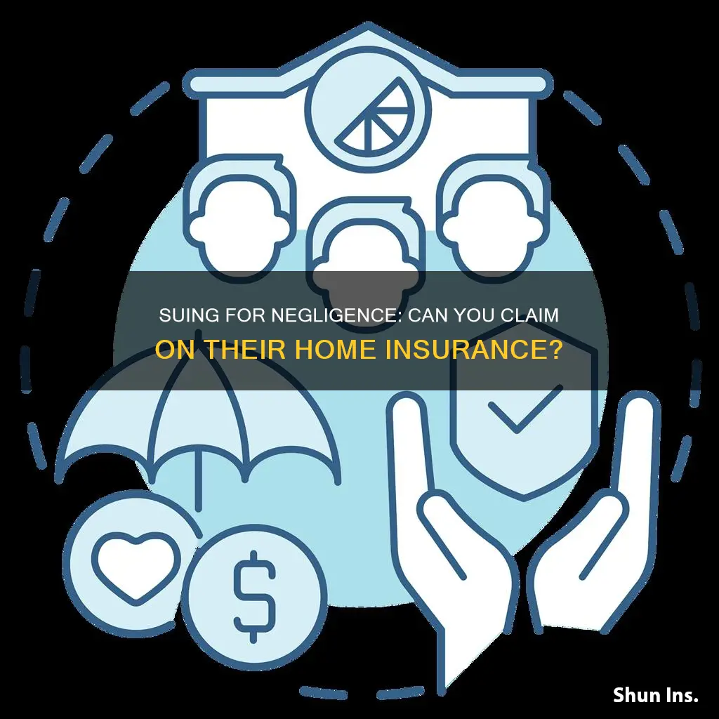 is negligence an issue when you sue someone