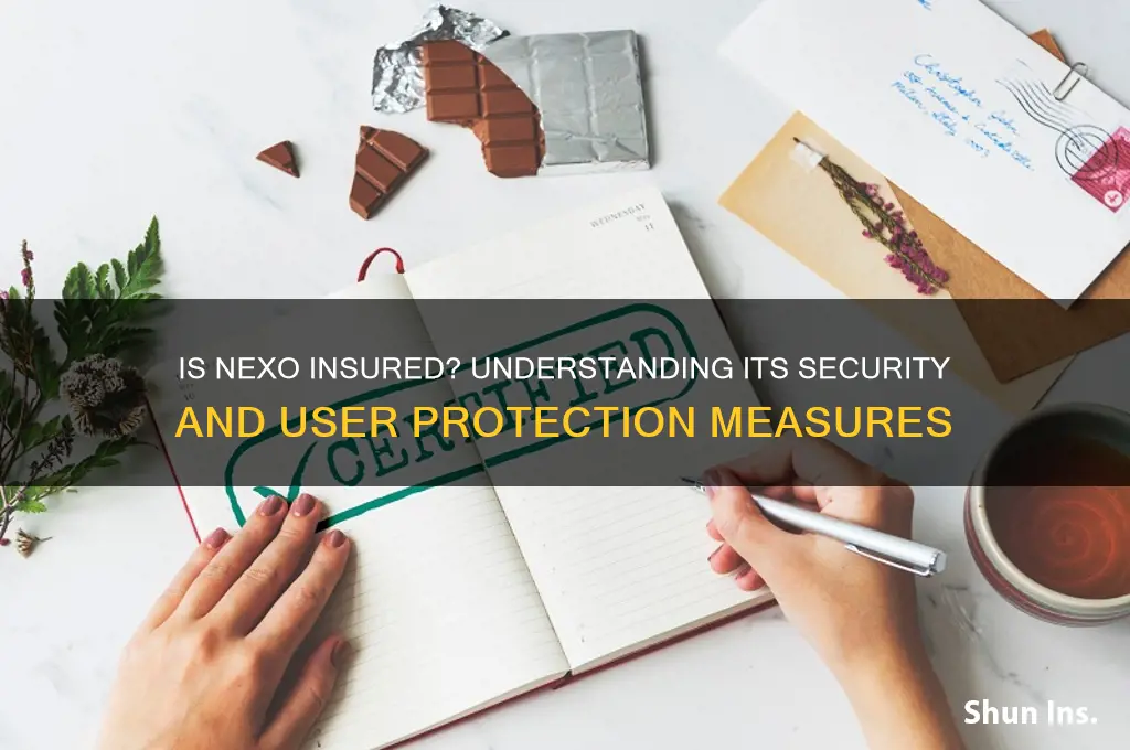 is nexo insured