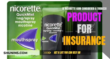 Nicorette Gum: Insurance's Tobacco Loophole