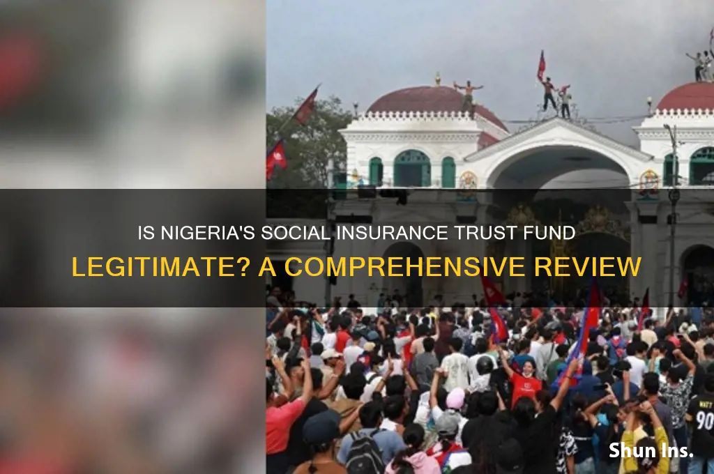 is nigeria social insurance trust fund legit