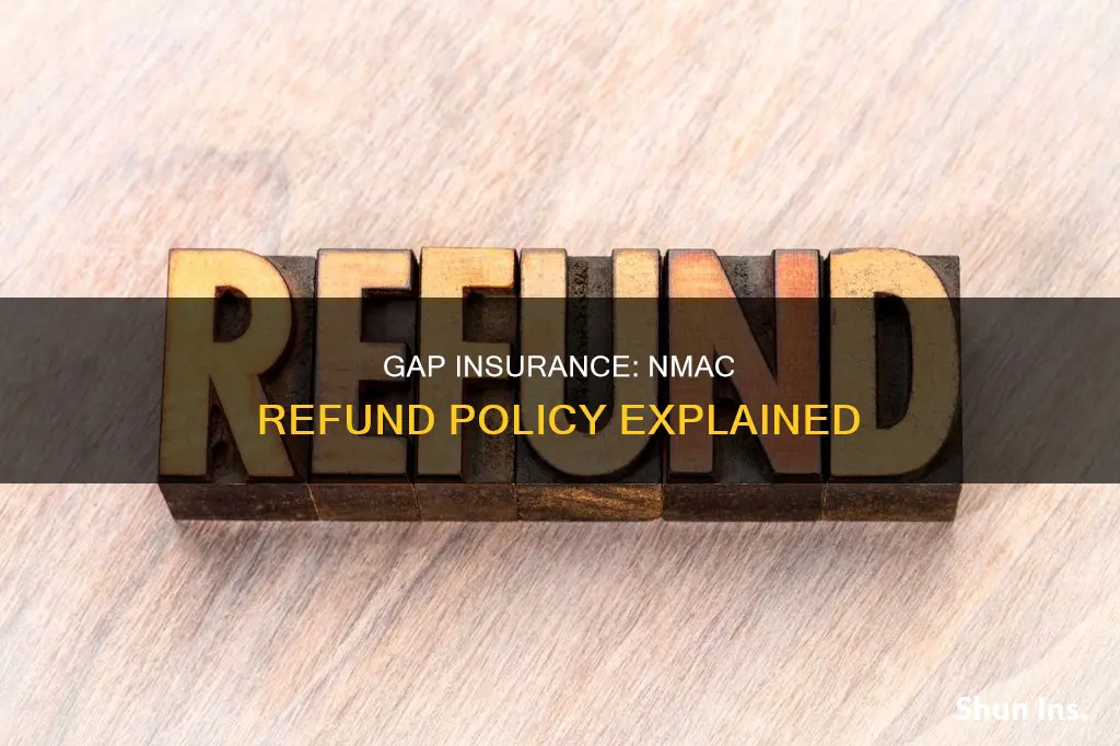 is nmac gap insurance refundable