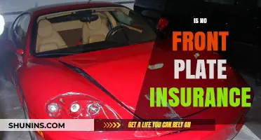 Is No Front Plate Insurance Legal? Understanding State Laws and Coverage