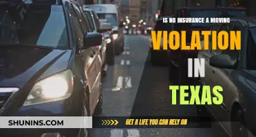 Driving Without Insurance in Texas: Is It a Moving Violation?
