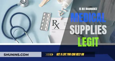 Legitimacy of No Insurance Medical Supplies: A Review