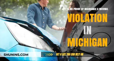 Is No Proof of Insurance a Moving Violation in Michigan?