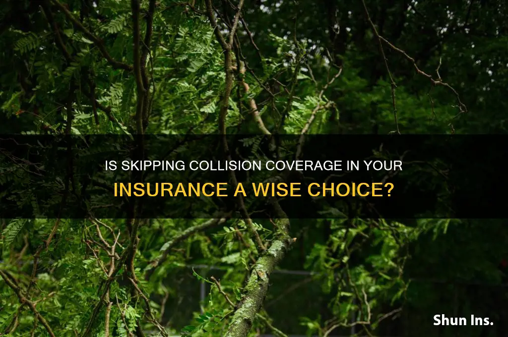 is not having collision in my insurance bad