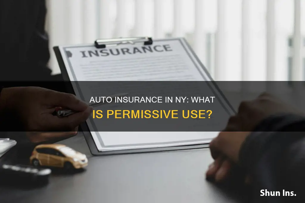 is ny a permissive use auto insurance