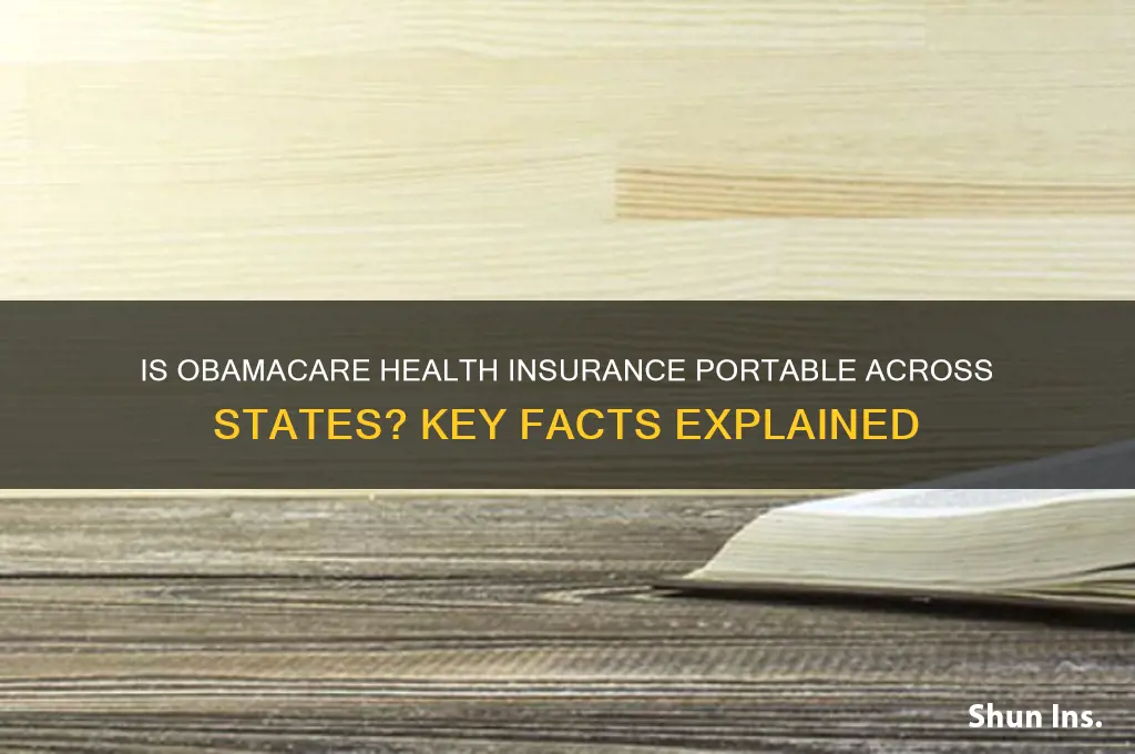 is obamacare healt insurance portable