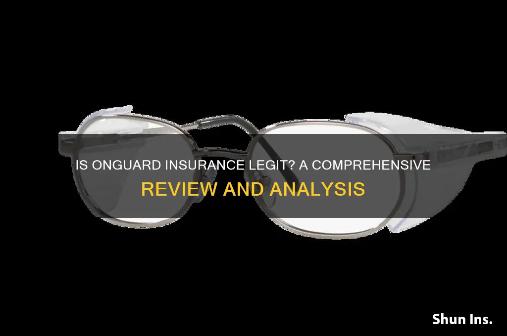 is onguard insurance legit
