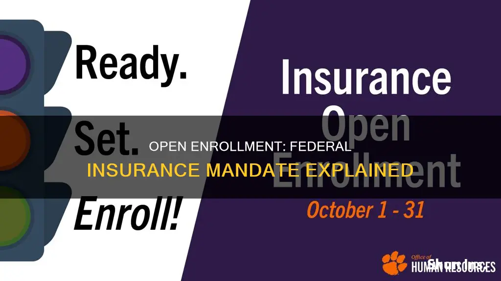 is open enrollement for insurance federally mandated