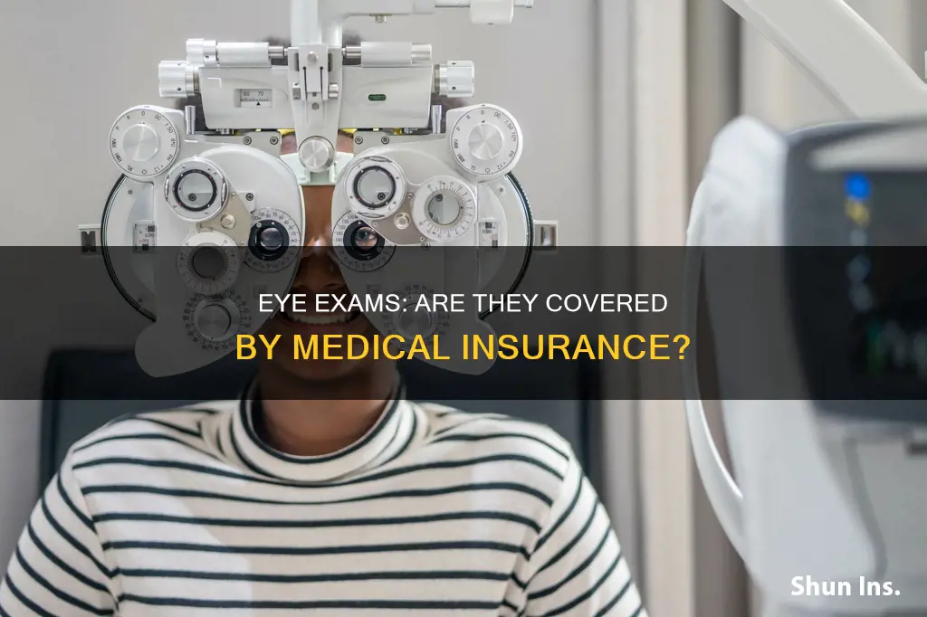 is ophthalmic exam part of medical insurance